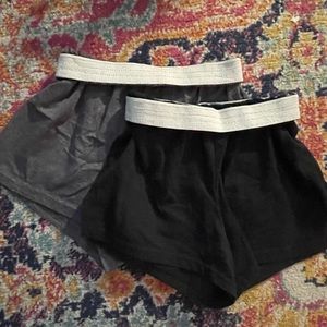 Two pack, soffe shorts